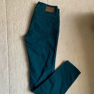 Armani exchange Teal jeans size 2